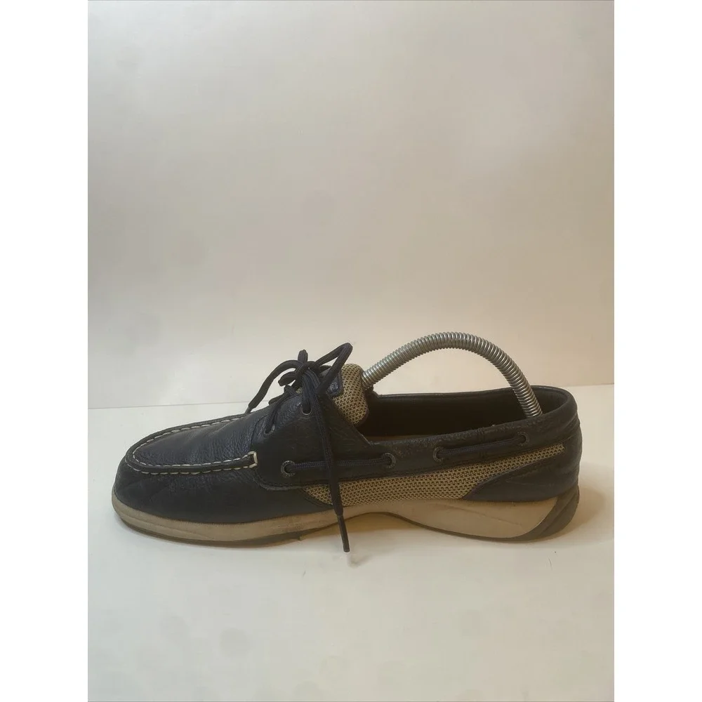 Sperry Top-Sider Women's Size 11 (STS83961) VERY GOOD Navy Blue Boat Shoe